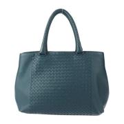 Pre-owned Fur totes Bottega Veneta Vintage , Blue , Dames