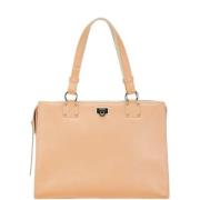 Pre-owned Leather handbags Salvatore Ferragamo Pre-owned , Pink , Dame...