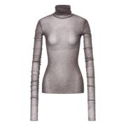 Tule T-shirt in Grijs Philosophy di Lorenzo Serafini , Gray , Dames