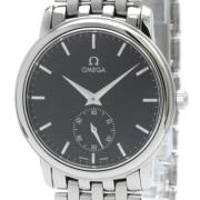 Pre-owned Stainless Steel watches Omega Vintage , Black , Heren