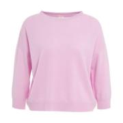 Luxe Rose Cashmere Trui MVM , Pink , Dames