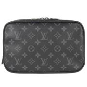 Pre-owned Leather louis-vuitton-bags Louis Vuitton Vintage , Black , D...