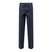 Blauwe Katoenen Jeans Aw23 Gucci , Blue , Heren