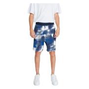 Heren Bermuda Shorts Lente/Zomer Collectie Armani Exchange , Multicolo...