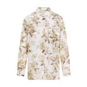 Bloemen Multicolor Overhemd Zimmermann , Multicolor , Dames