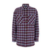 MultiColour Check Overshirt Jas Etro , Multicolor , Dames