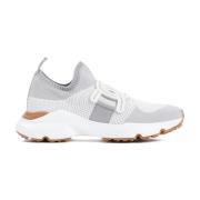 Witte Sneakers Stijlvol Tod's , Gray , Dames