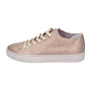 Leren Exotic Sneakers voor Vrouwen Crime London , Beige , Dames