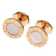 Pre-owned Rose Gold earrings Bvlgari Vintage , Pink , Dames