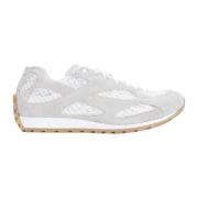 Witte Sneakers Aw24 Stijl Bottega Veneta , Multicolor , Dames