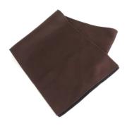 Pre-owned Silk scarves Hermès Vintage , Brown , Dames