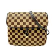 Pre-owned Leather louis-vuitton-bags Louis Vuitton Vintage , Beige , D...