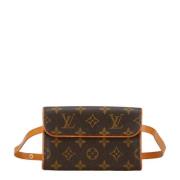 Pre-owned Leather louis-vuitton-bags Louis Vuitton Vintage , Brown , D...