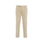 Beige Corduroy Broek Aw24 Briglia , Beige , Heren