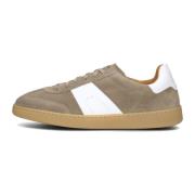 Taupe Suède Lage Top Heren Sneakers Magnanni , Beige , Heren