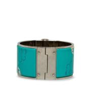 Pre-owned Metal bracelets Hermès Vintage , Blue , Dames