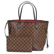 Pre-owned Canvas louis-vuitton-bags Louis Vuitton Vintage , Brown , Da...