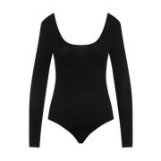 Zwart Kasjmier Bodysuit Aw24 Gabriela Hearst , Black , Dames