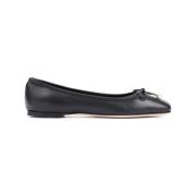 Zwarte Ballerina's Elegante Stijl Jimmy Choo , Black , Dames