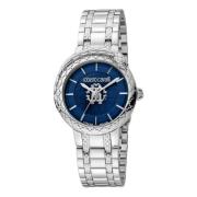 Dames Roestvrijstalen Analoge Horloge Roberto Cavalli , Gray , Dames