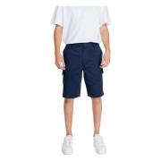 Heren Bermuda Shorts Lente/Zomer Collectie Armani Exchange , Blue , He...