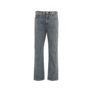 Blauwe Straight Jeans 'Natalie' Nine In The Morning , Blue , Dames