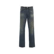 Blauwe Straight Leg Jeans Nathan Nine In The Morning , Blue , Heren