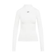 Witte Trui Chic Stijl Off White , White , Dames