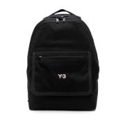 Zwarte Klassieke Rugzak Y-3 , Black , Heren