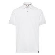 Hoogwaardig Piqué Polo Shirt Boggi Milano , White , Heren