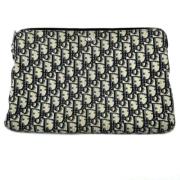 Pre-owned Canvas pouches Dior Vintage , Black , Dames