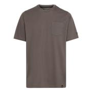 High-Performance Jersey T-Shirt Boggi Milano , Gray , Heren