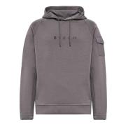 Lichtgewicht Scuba Katoenmix Hoodie Boggi Milano , Gray , Heren