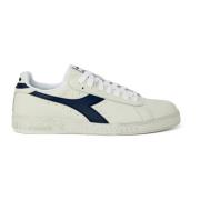 Blauwe Vetersneakers Herfst/Winter Diadora , White , Heren