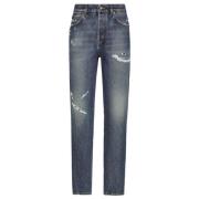 Denim Skinny Jeans Ftc3Ddg8Kq9S9001 Dolce & Gabbana , Blue , Dames