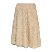 Rok Dixia By Herenne Birger , Beige , Dames