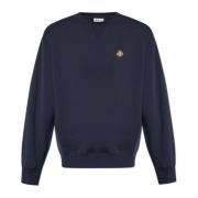 Sweatshirt met Logo Bally , Blue , Heren