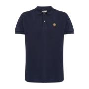 Polo met logo Bally , Blue , Heren