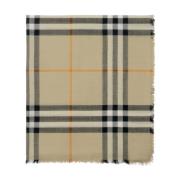 Ruitpatroon Wollen Sjaal Burberry , Multicolor , Dames