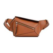 Puzzle Edge Mini Tas Loewe , Brown , Heren