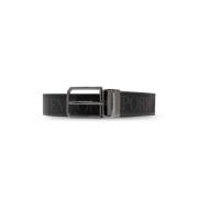 Omkeerbare riem Emporio Armani , Black , Heren