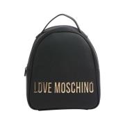 Zwarte Rugzak voor Vrouwen Moschino , Black , Dames