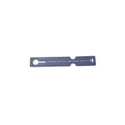 Leren Heren Sleutelhanger Accessoires Trussardi , Blue , Unisex