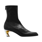 Stijlvolle Laarzen met 6cm Hak Alexander McQueen , Black , Dames