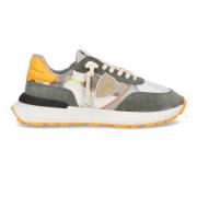 Camoutache Groen Oranje Sneakers Mannen Philippe Model , Multicolor , ...