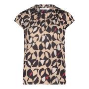 Blouse met korte mouwen en uniek design Betty & Co , Multicolor , Dame...