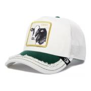 Silky Cow Trucker Cap Wit Goorin Bros , Multicolor , Heren