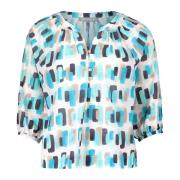 Gedrukte Blouse Betty & Co , Multicolor , Dames