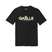 Zwarte T-shirt voor Mannen Gaëlle Paris , Black , Heren