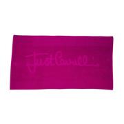 Towels Just Cavalli , Pink , Unisex